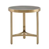 Журнальный столик Адриана 50*50 см серая керамика