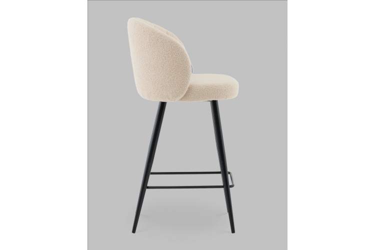 Стул полубарный Ханнингем букле бежевый-3