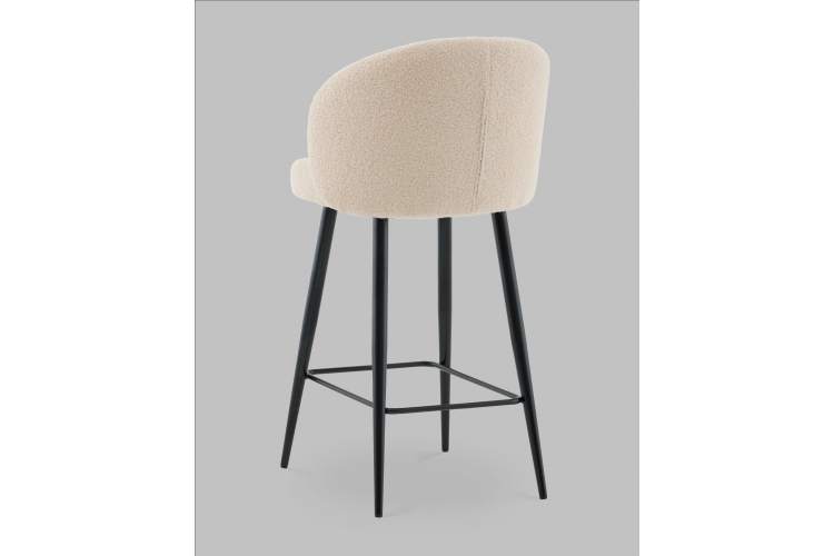 Стул полубарный Ханнингем букле бежевый-5