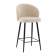 Стул полубарный Ханнингем букле бежевый
