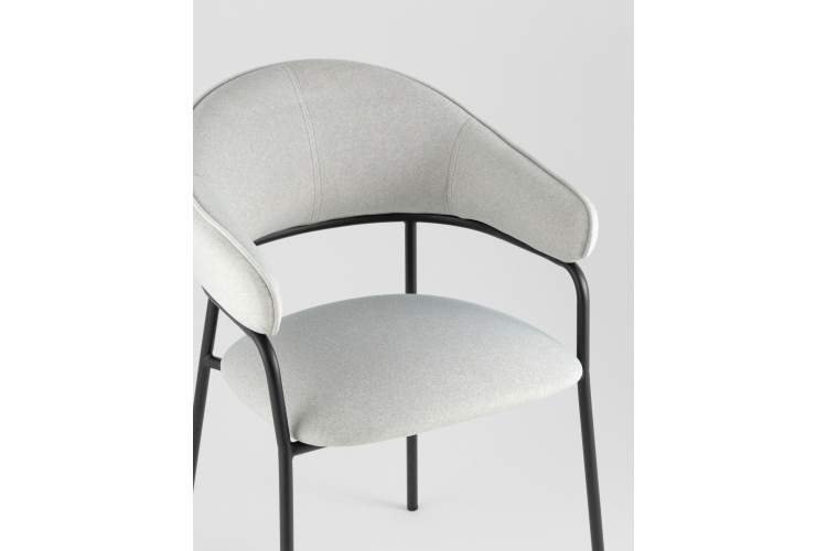 Стул обеденный Leya светло-серый-7