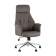 Кресло офисное TopChairs Neoma серый экокожа
