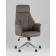 Кресло офисное TopChairs Neoma серый экокожа