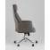 Кресло офисное TopChairs Neoma серый экокожа