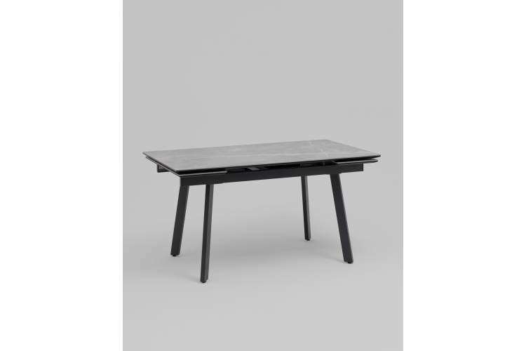 Стол Тайл 140-200/85/75 столешница керамика Larka Grey-1