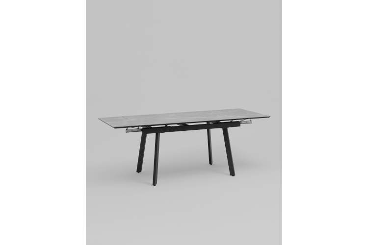 Стол Тайл 140-200/85/75 столешница керамика Larka Grey-3