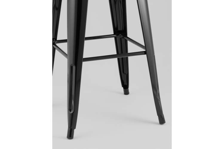 Стул барный TOLIX черный глянцевый KD-5