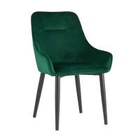 Стул Диана велюр изумрудный в гостиную