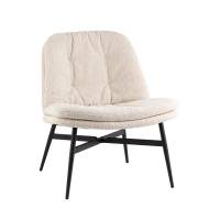 Кресло лаунж Tail кремовый в гостиную