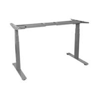 Подстолье для стола с электроприводом и регулировкой высоты, 2 мотора, память 4 уровня высоты, серый