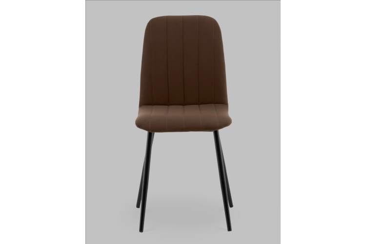 Стул Easy new велюр коричневый-2