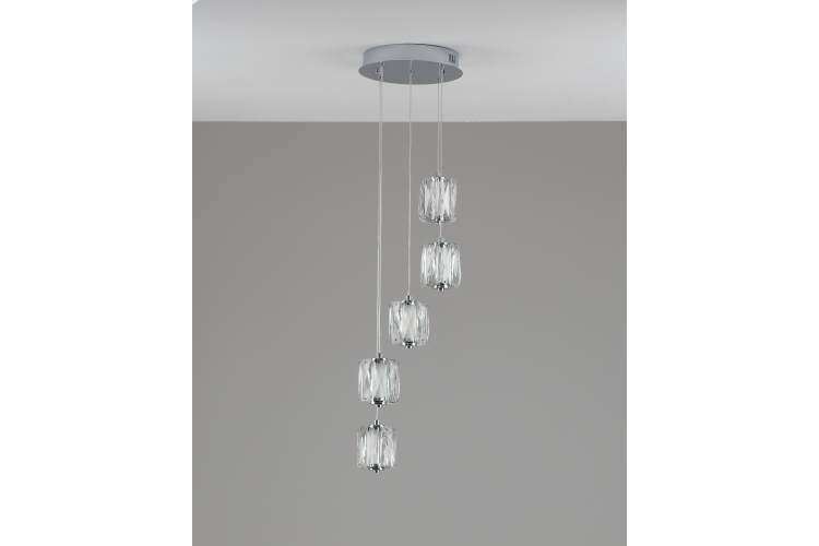 Светильник подвесной светодиодный Moderli V11718-PL Prismique-1