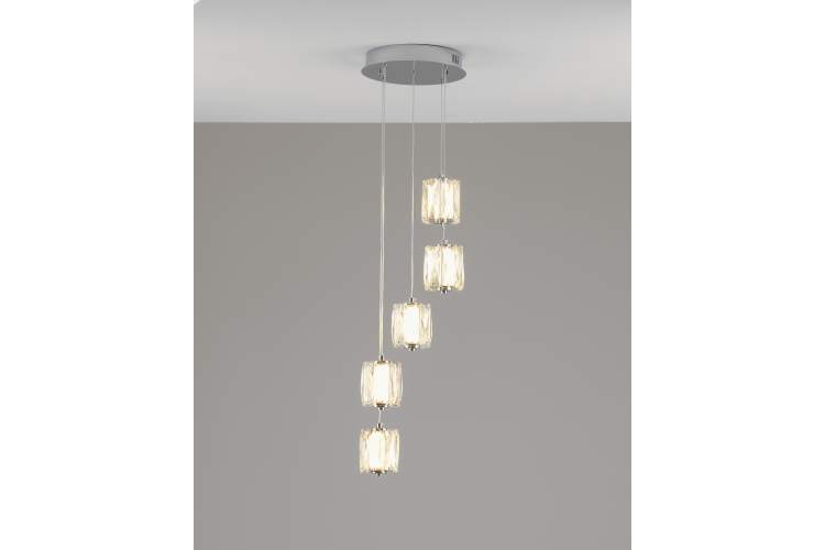 Светильник подвесной светодиодный Moderli V11718-PL Prismique-2