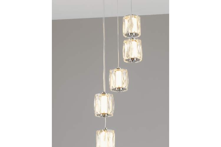 Светильник подвесной светодиодный Moderli V11718-PL Prismique-3