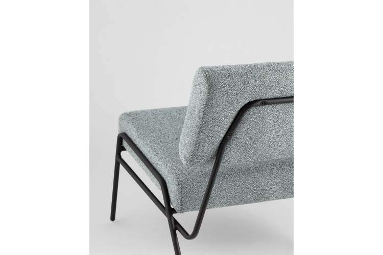 Кресло Теллинг шенилл серо-синий-6