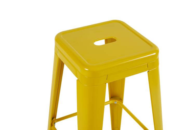 Стул барный TOLIX желтый глянцевый KD 4 шт.-4