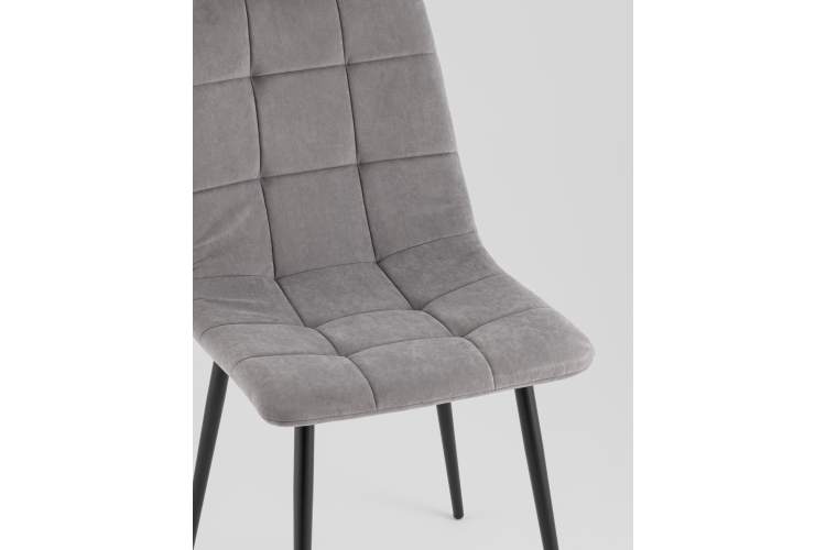 Стул Одди Original велюр серый-7