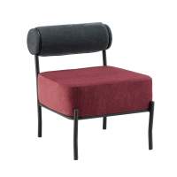 Кресло Ponpoun тёмно-серый бордо