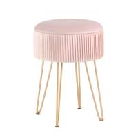 Пуф Астор светло-розовый