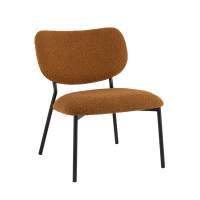 Кресло лаунж Jamie горчичный в гостиную