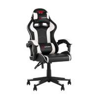 Кресло спортивное TopChairs Shadow черно-белый