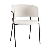 Кресло Нэлли New, букле белый