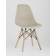 Стул Eames Style DSW бежевый x4 (разборный каркас)