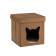 Пуф складной с ящиком Store Pet коричневый