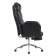 Кресло руководителя TopChairs Solid с оттоманкой черный