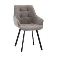 Стул Амальри велюр бежевый