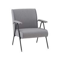 Кресло Эндино рогожка серый