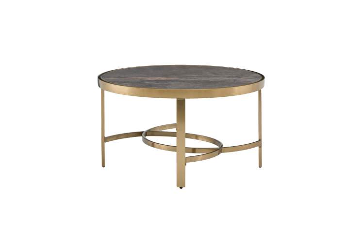 Журнальный столик Адриана 80*80 см серая керамика