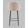 Стул полубарный Ханнингем велюр бежевый