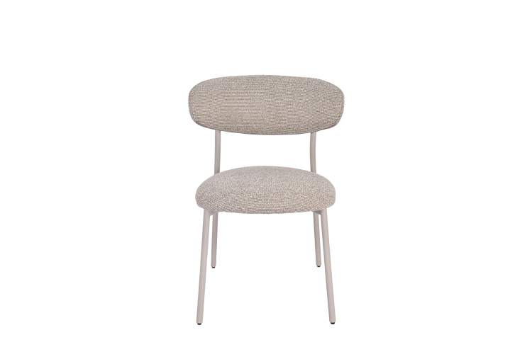 Стул обеденный Ayla бежево-зеленый кремовые ножки 2 шт.-2