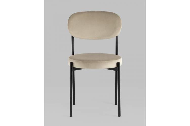 Стул Бриф NEW велюр бежевый 4 шт-2