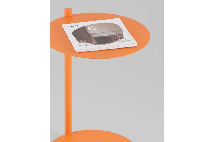 Журнальный столик Siara металл оранжевый STOOL GROUP-6