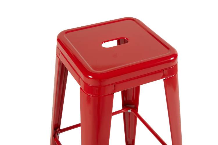 Стул барный TOLIX красный глянцевый KD 4 шт.-4