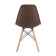 Стул Eames Style DSW коричневый x4