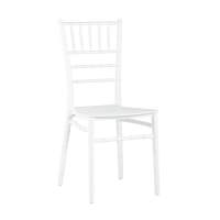 Стул кухонный Стул Chiavari (Кьявари) пластик белый Стул кухонный Стул Chiavari (Кьявари) пластик белый