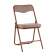Стул складной Джонни рогожка капучино каркас капучино