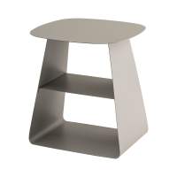 Журнальный столик Leyre металл темно-серый в гостиную