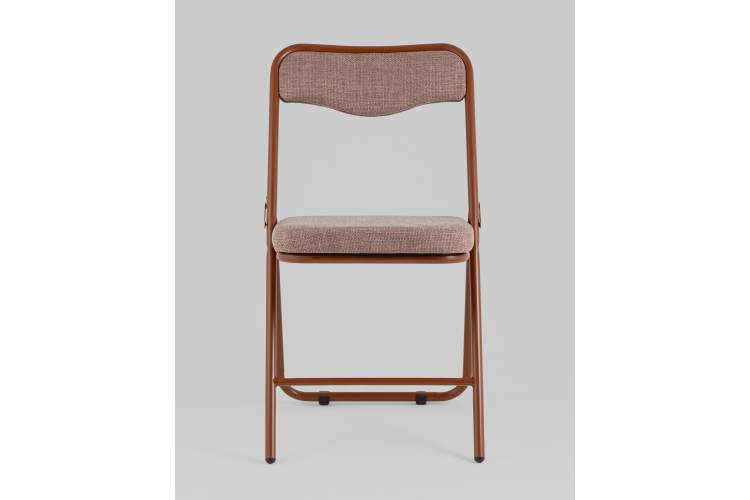 Стул складной Джонни рогожка капучино каркас капучино-2