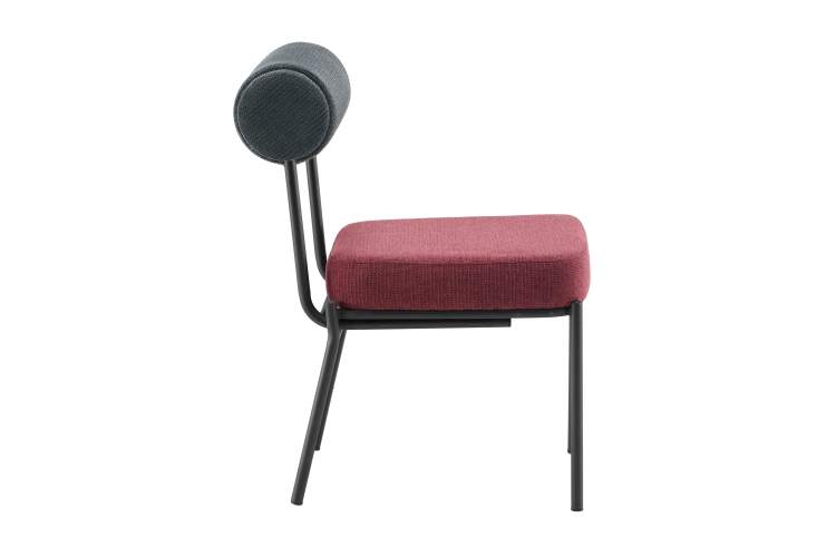 Стул обеденный Ponpoun тёмно-серый бордо-3