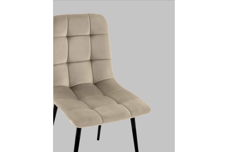 Стул Одди NEW велюр бежевый-7