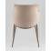 Стул Твигги велюр бежевый, каркас бежево-серый