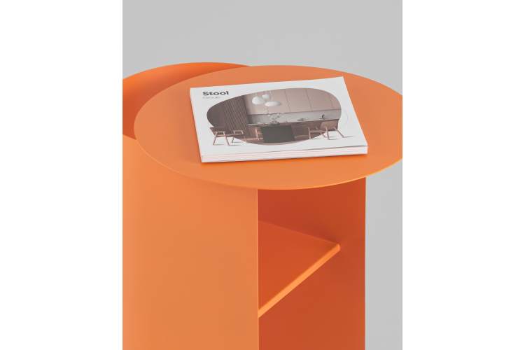 Журнальный столик Floire металл оранжевый STOOL GROUP-8