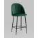 Стул полубарный Логан SN велюр зелёный