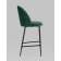 Стул полубарный Логан SN велюр зелёный