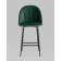 Стул полубарный Логан SN велюр зелёный