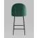 Стул полубарный Логан SN велюр зелёный
